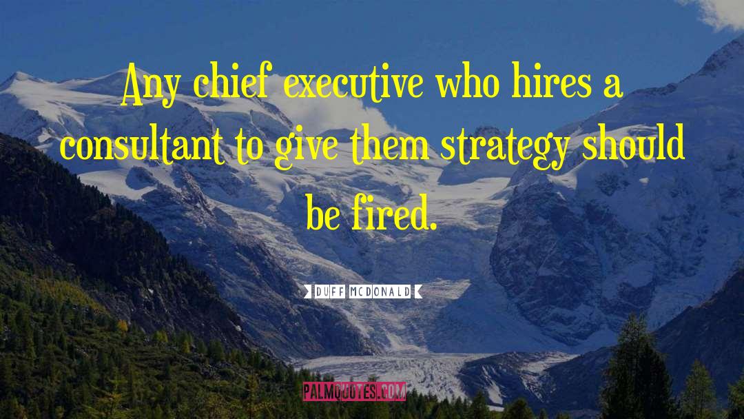 Executive Compensation quotes by Duff McDonald