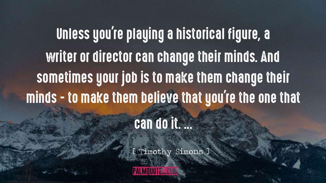 Executive Director quotes by Timothy Simons