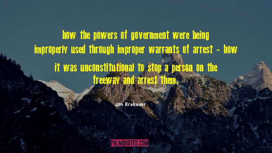 Executive Government quotes by Jon Krakauer