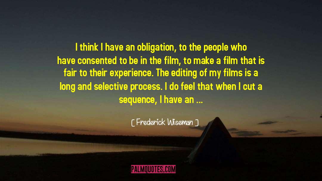 Executive Producer quotes by Frederick Wiseman