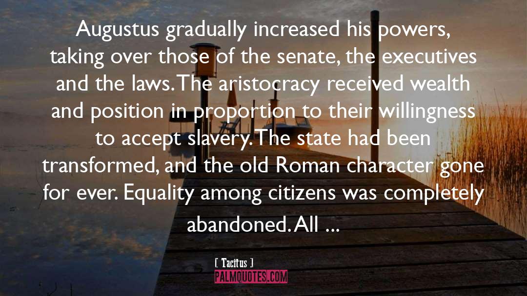 Executives quotes by Tacitus