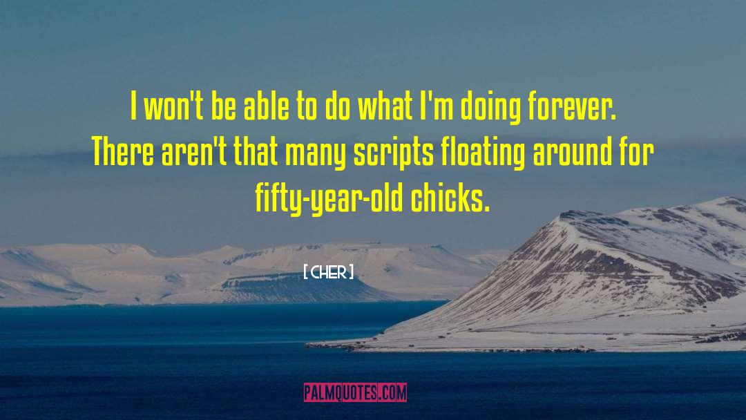 Executors For Scripts quotes by Cher