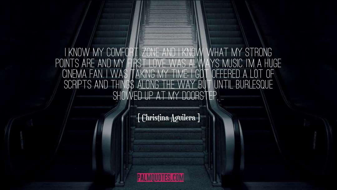 Executors For Scripts quotes by Christina Aguilera
