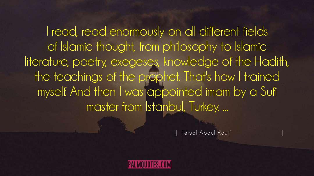Exegesis quotes by Feisal Abdul Rauf