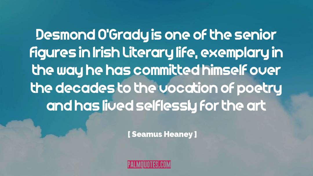Exemplary quotes by Seamus Heaney