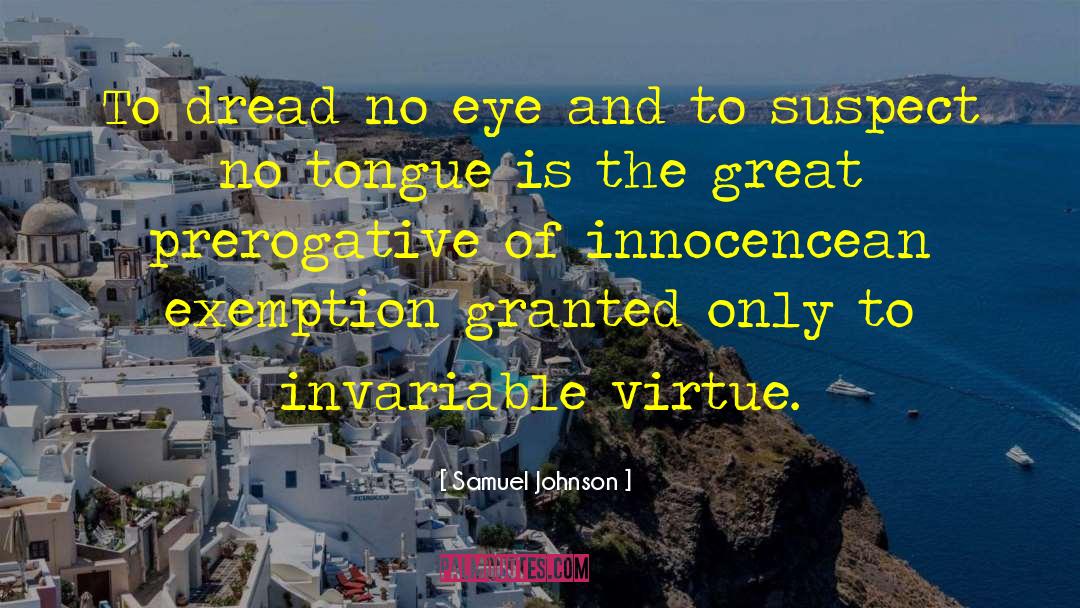 Exemption quotes by Samuel Johnson