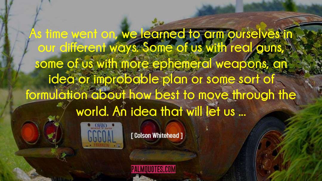 Exercise And Aging quotes by Colson Whitehead