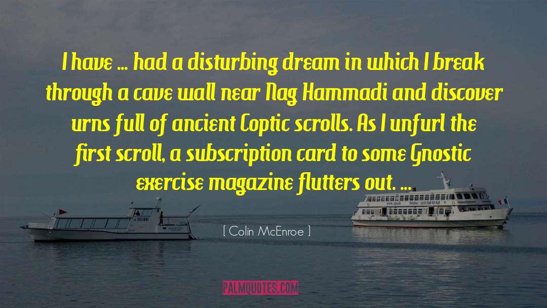 Exercise And Obesity quotes by Colin McEnroe