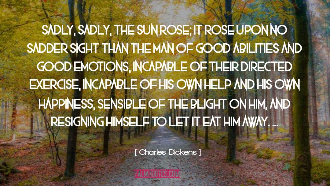 Exercise Motivation quotes by Charles Dickens