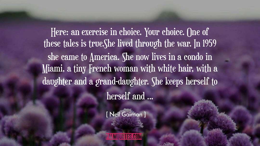 Exercise quotes by Neil Gaiman