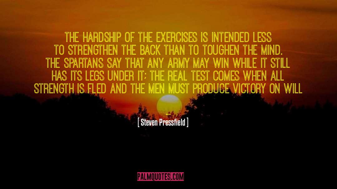 Exercises quotes by Steven Pressfield