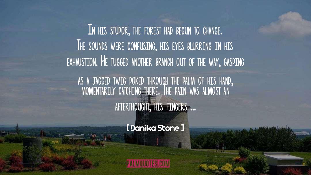 Exhaustion quotes by Danika Stone