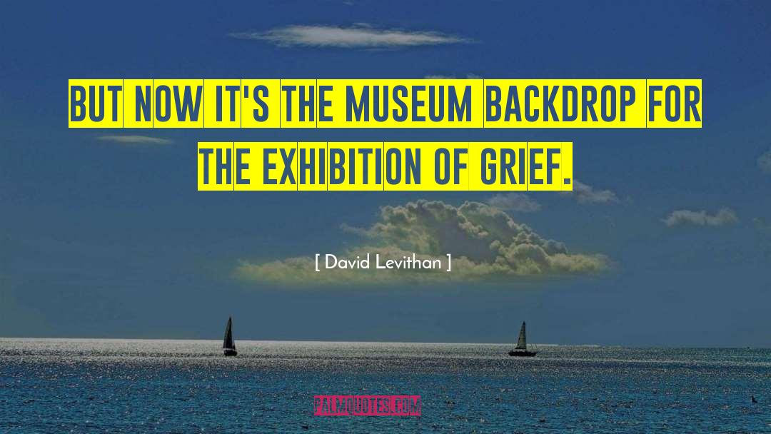 Exhibition quotes by David Levithan