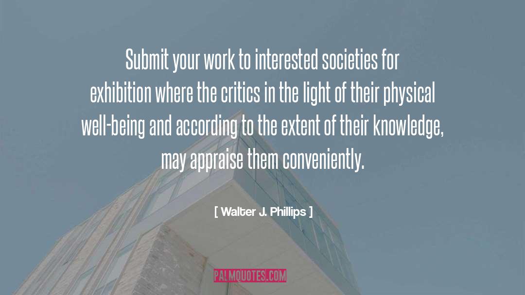 Exhibition quotes by Walter J. Phillips