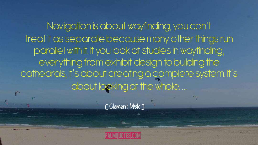 Exhibits quotes by Clement Mok