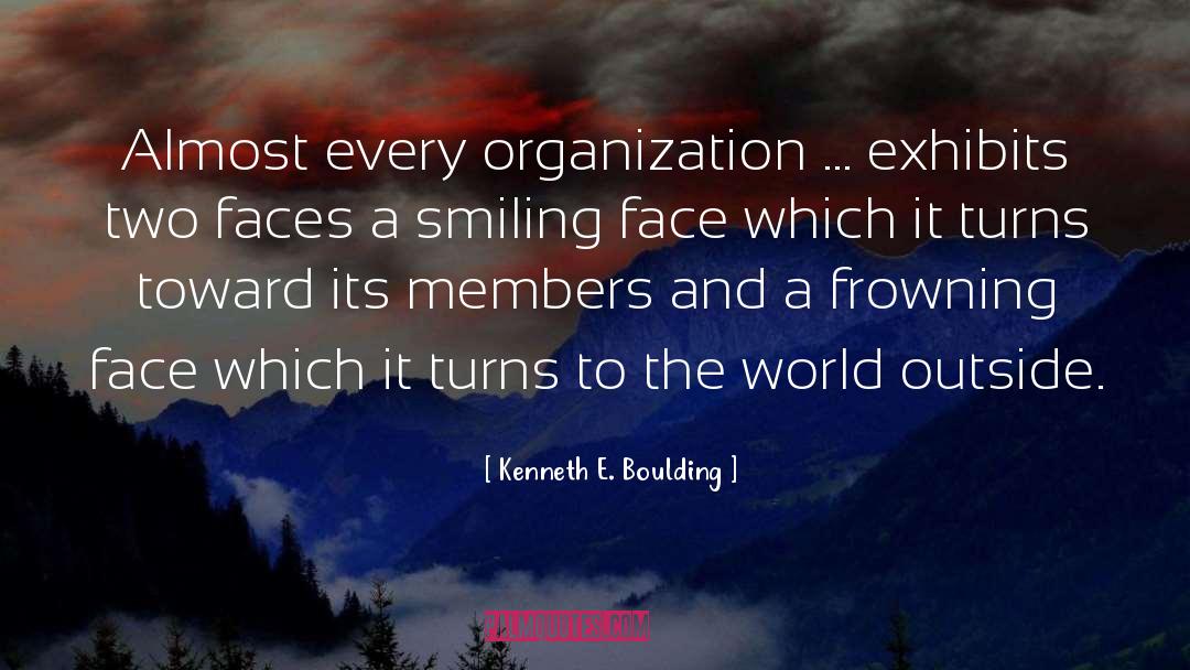 Exhibits quotes by Kenneth E. Boulding