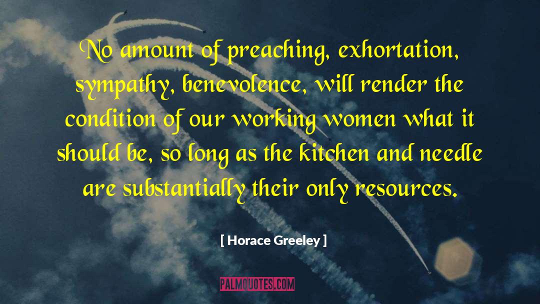 Exhortation quotes by Horace Greeley