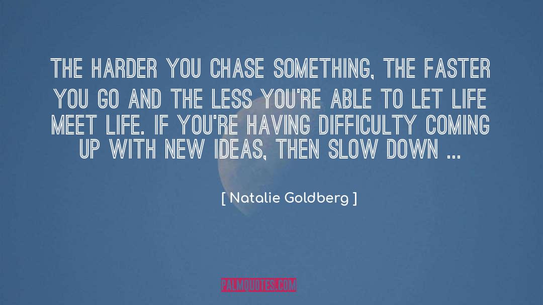Exige quotes by Natalie Goldberg