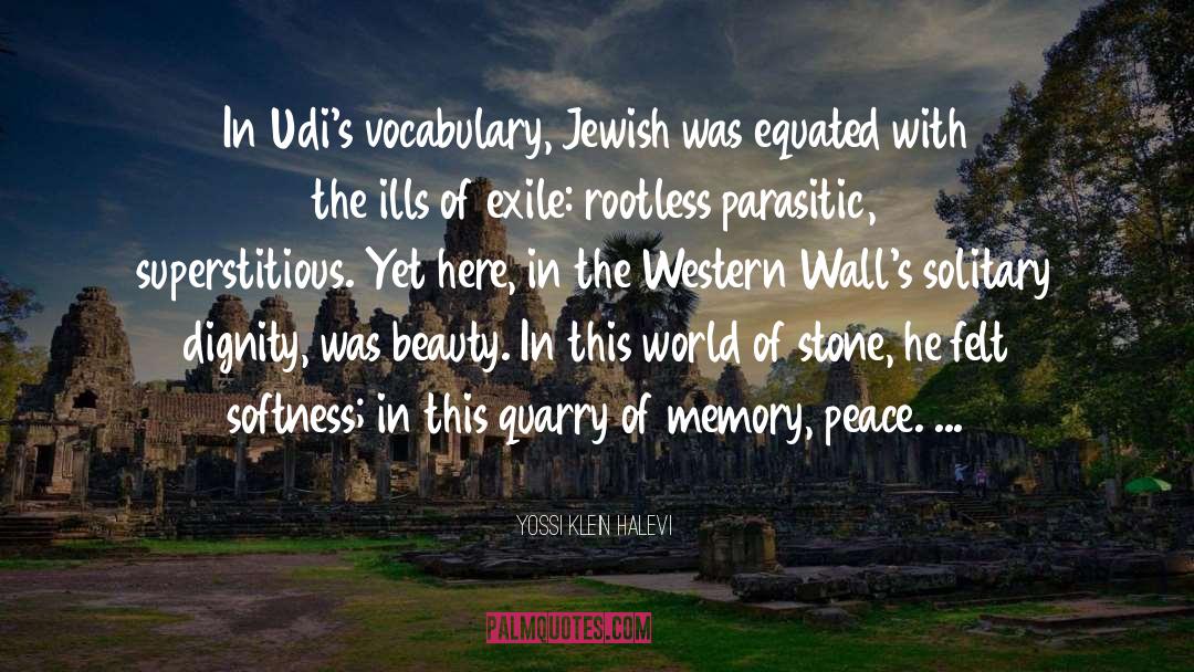 Exile quotes by Yossi Klein Halevi