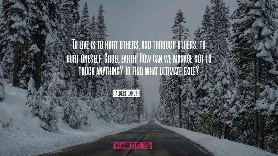 Exile quotes by Albert Camus