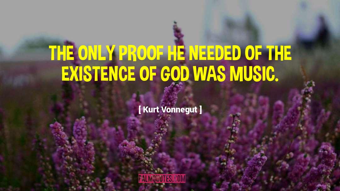 Existence Of God quotes by Kurt Vonnegut