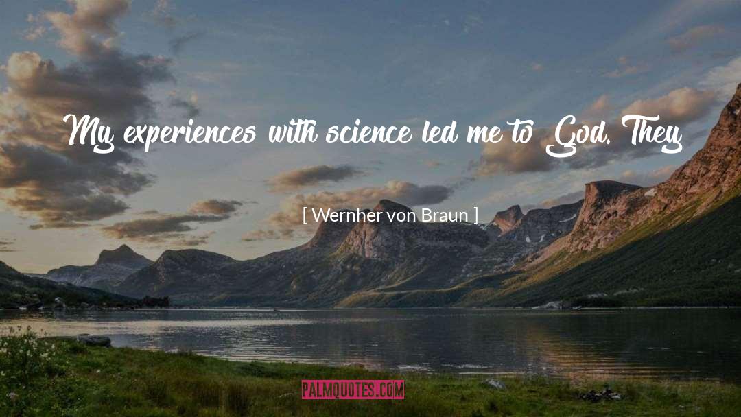 Existence Of God quotes by Wernher Von Braun