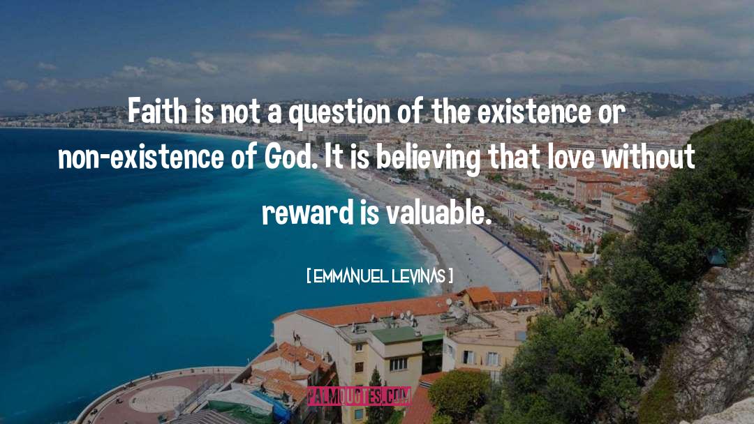 Existence Of God quotes by Emmanuel Levinas