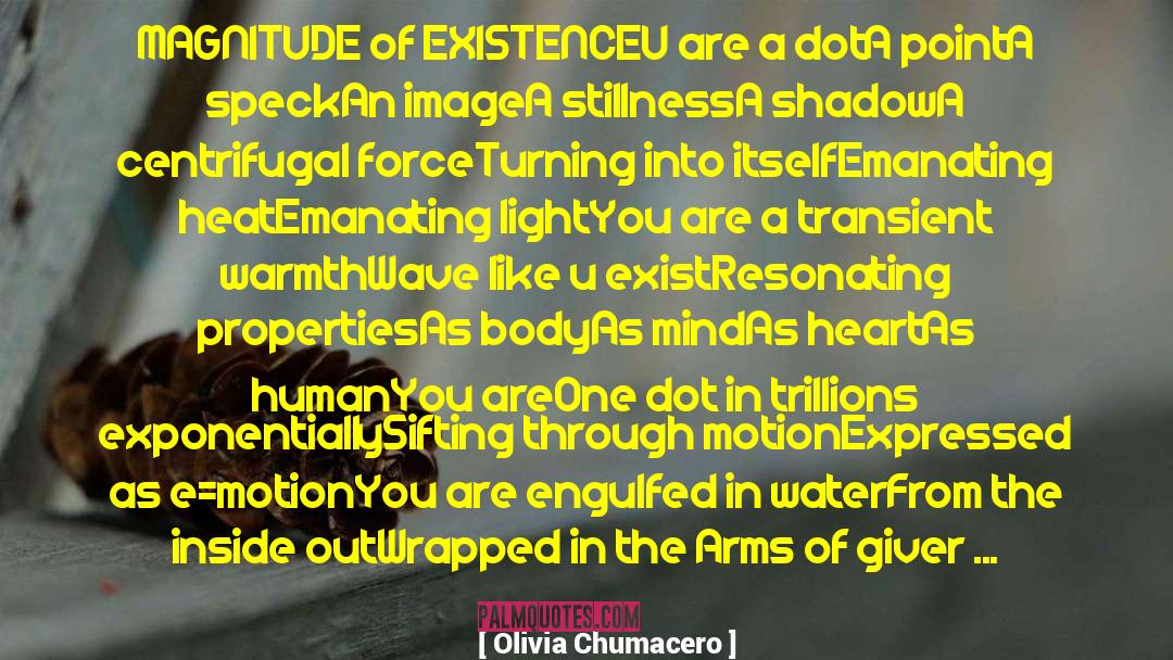 Existences quotes by Olivia Chumacero