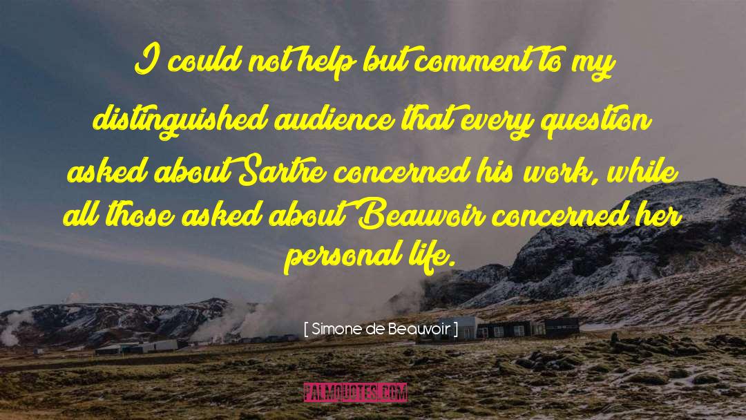 Existencialismo De Sartre quotes by Simone De Beauvoir