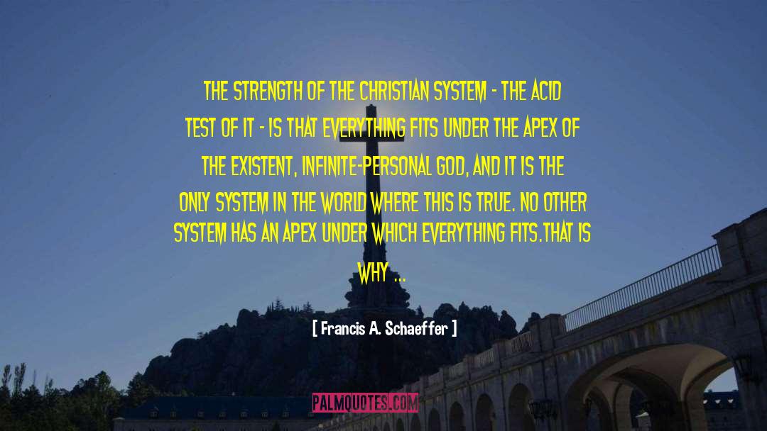 Existent quotes by Francis A. Schaeffer