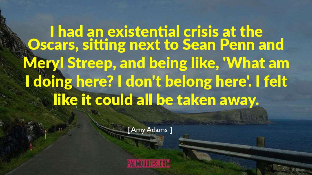 Existential Crisis quotes by Amy Adams