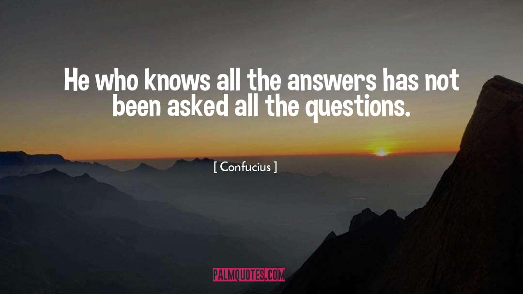 Existential Questions quotes by Confucius