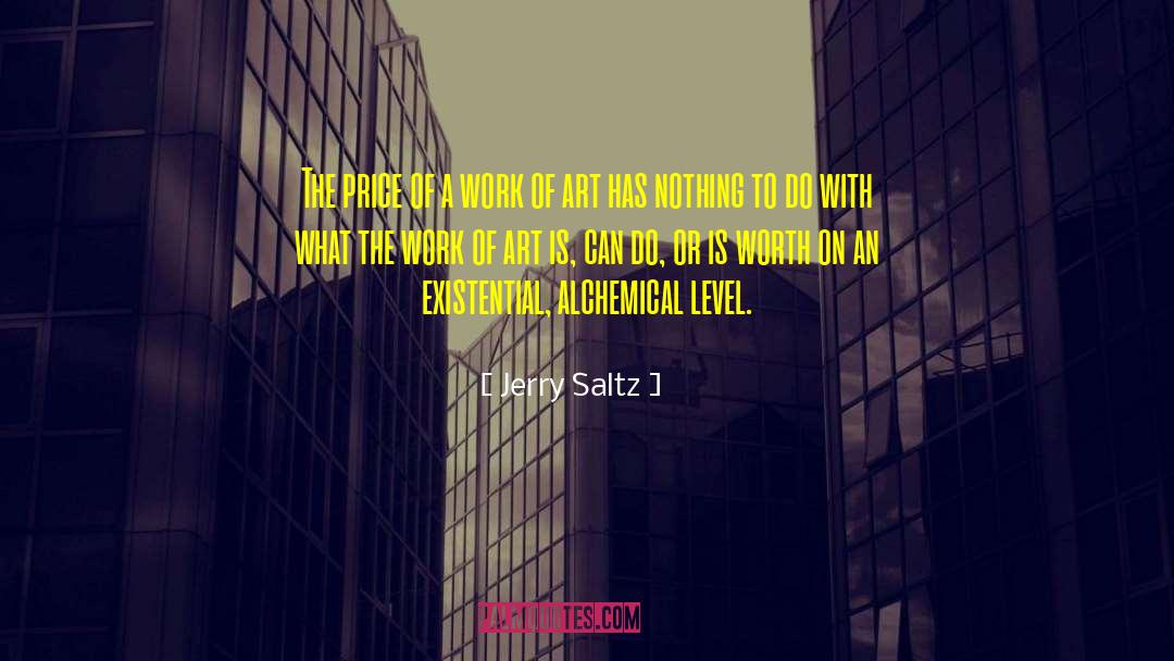 Existential quotes by Jerry Saltz