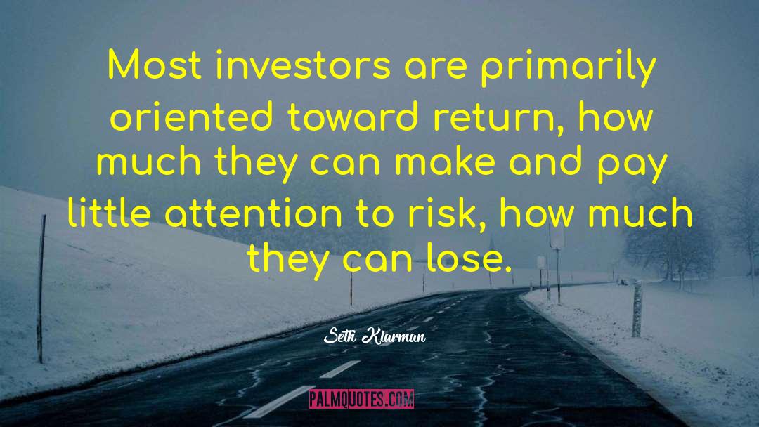 Existential Risk quotes by Seth Klarman