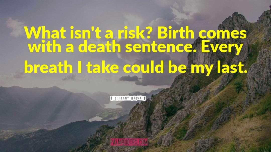 Existential Risk quotes by Tiffany Reisz