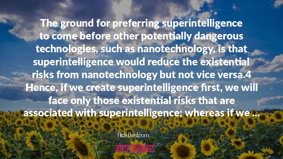 Existential Risks quotes by Nick Bostrom