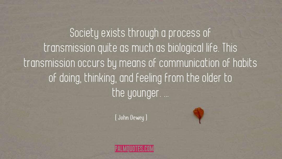 Exists quotes by John Dewey