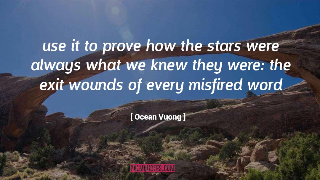 Exit quotes by Ocean Vuong