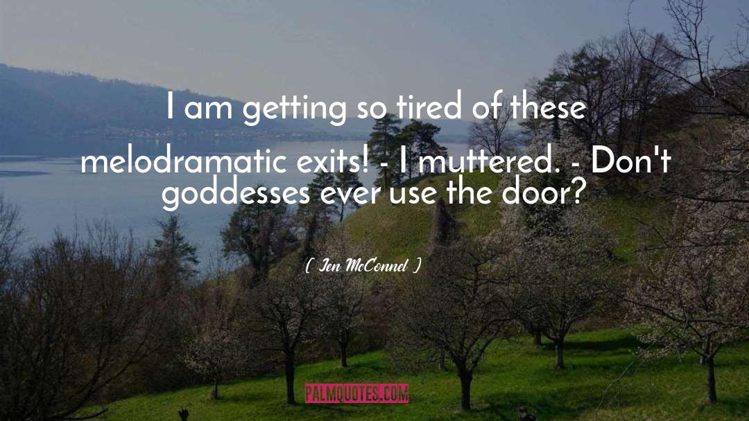 Exits quotes by Jen McConnel