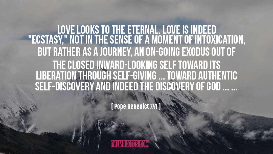 Exodus quotes by Pope Benedict XVI