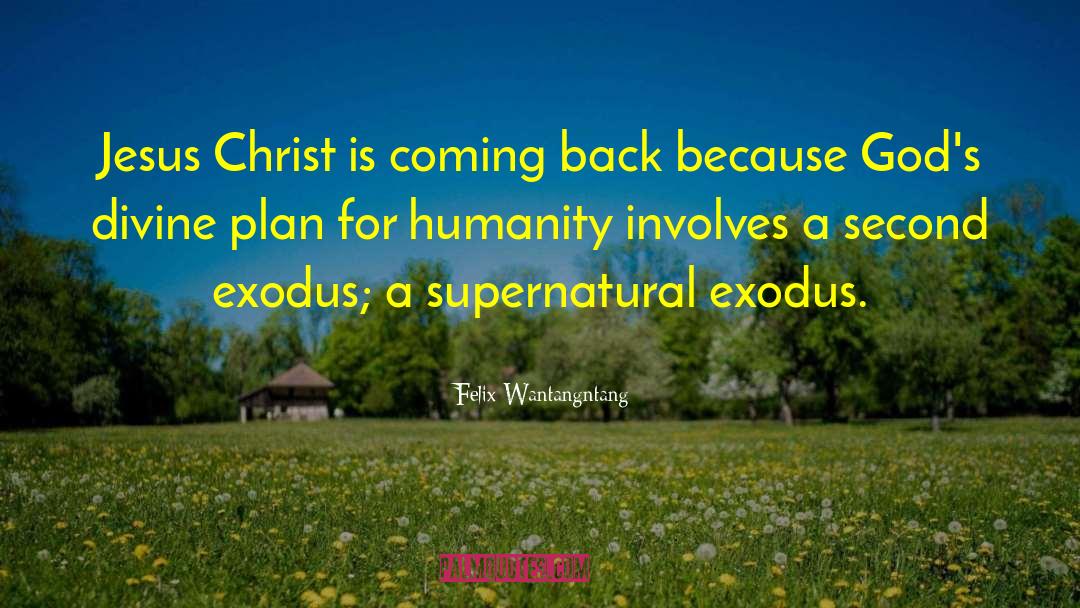Exodus quotes by Felix Wantangntang