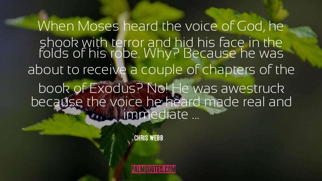 Exodus quotes by Chris Webb