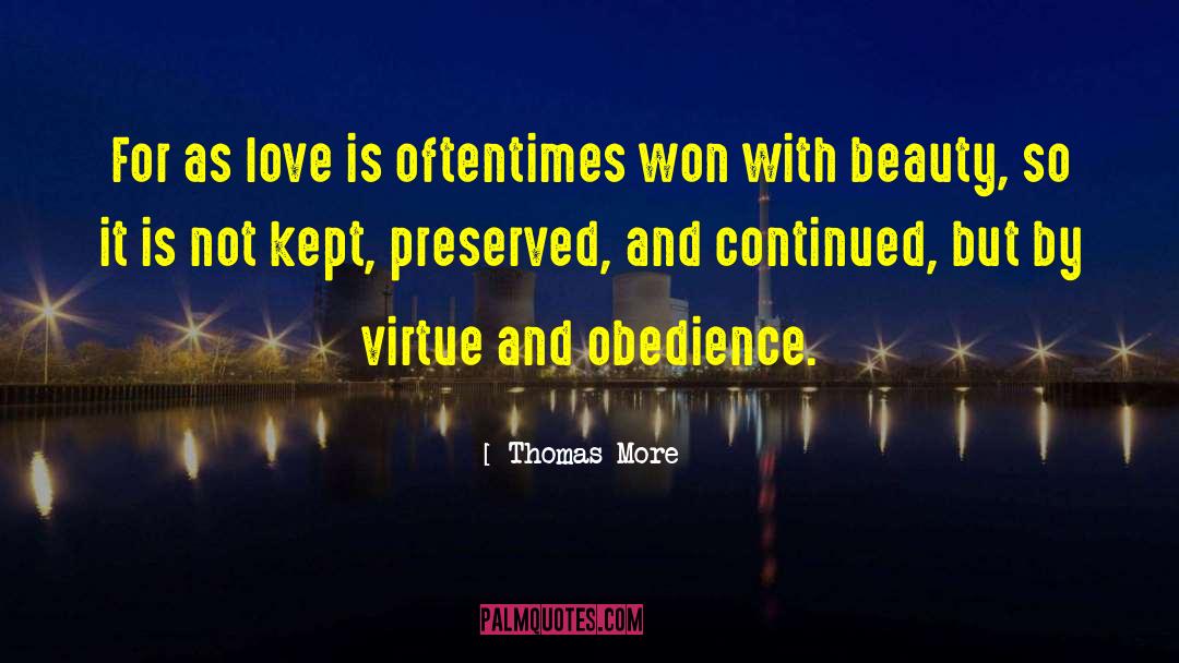 Exotic Beauty quotes by Thomas More