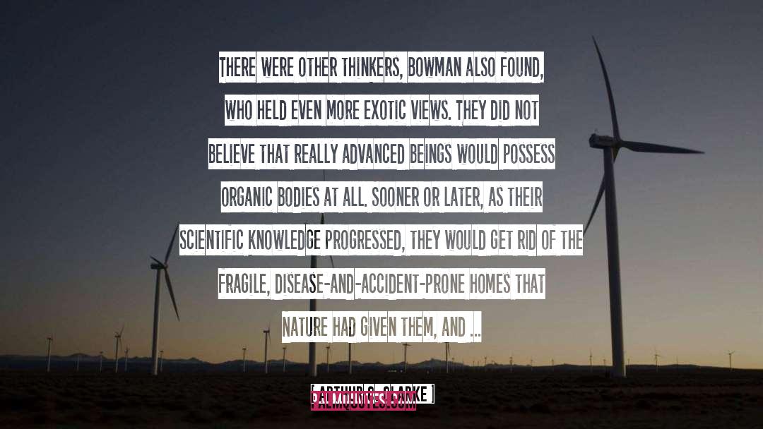 Exotic quotes by Arthur C. Clarke