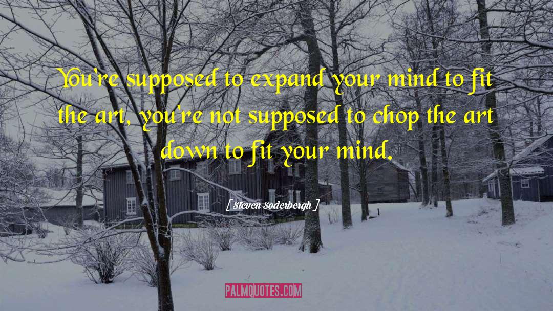 Expand Your Mind quotes by Steven Soderbergh