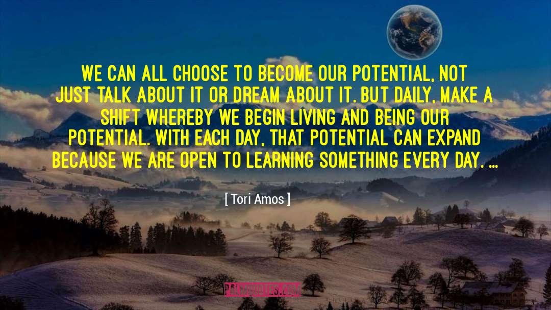 Expand Yourself quotes by Tori Amos