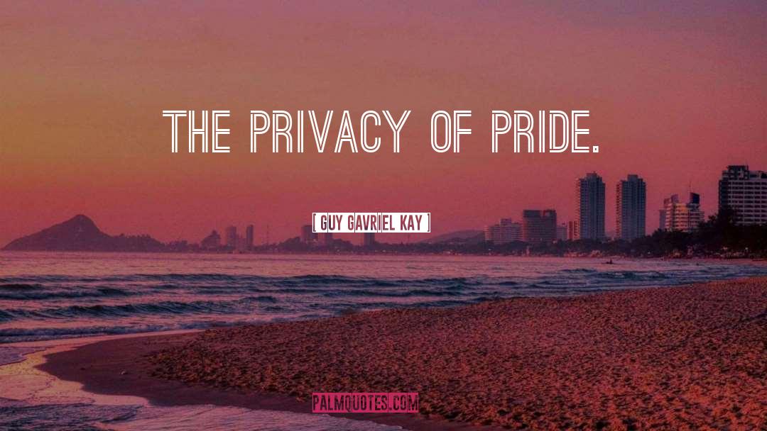 Expandable Privacy quotes by Guy Gavriel Kay