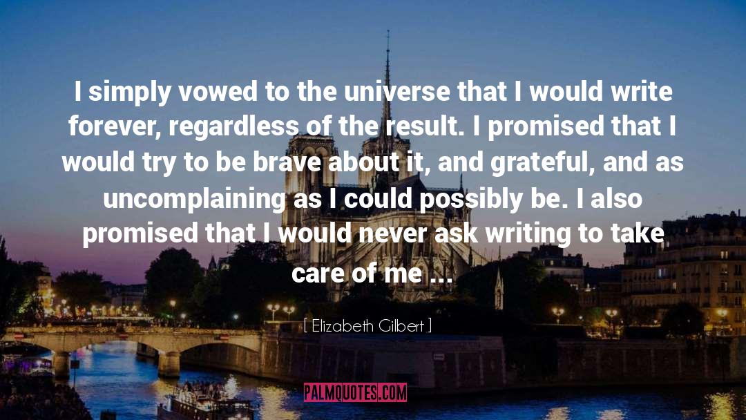 Expanded Universe quotes by Elizabeth Gilbert