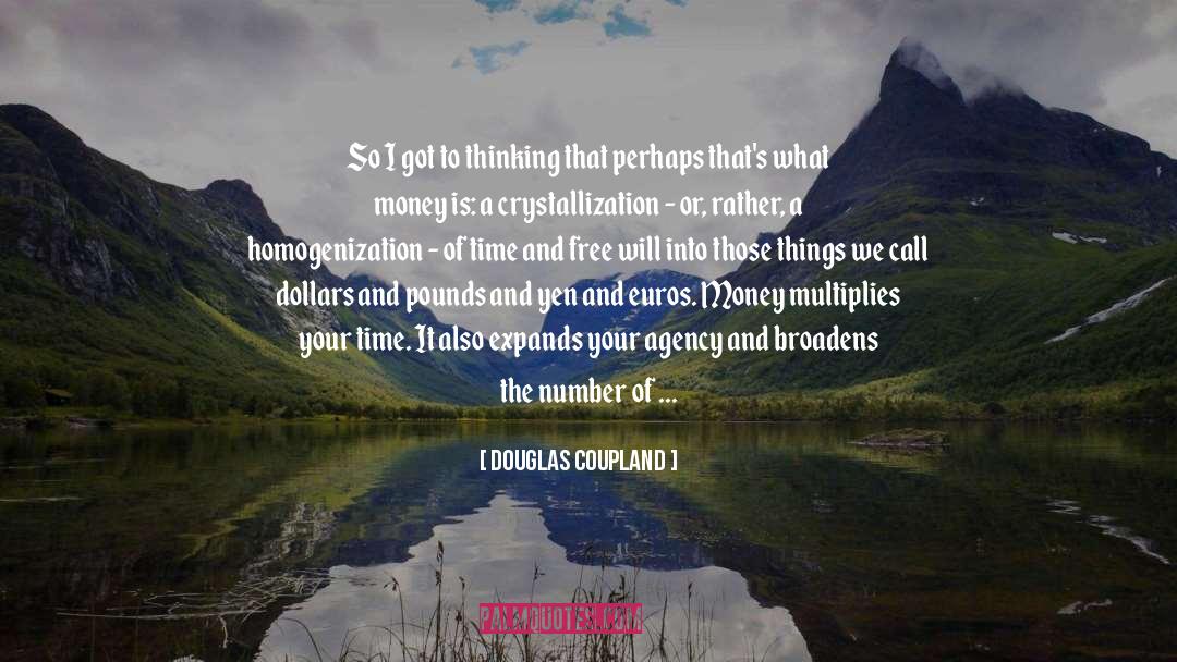 Expands quotes by Douglas Coupland