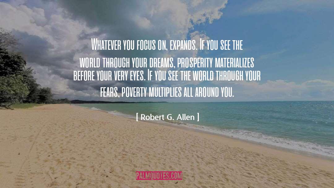Expands quotes by Robert G. Allen